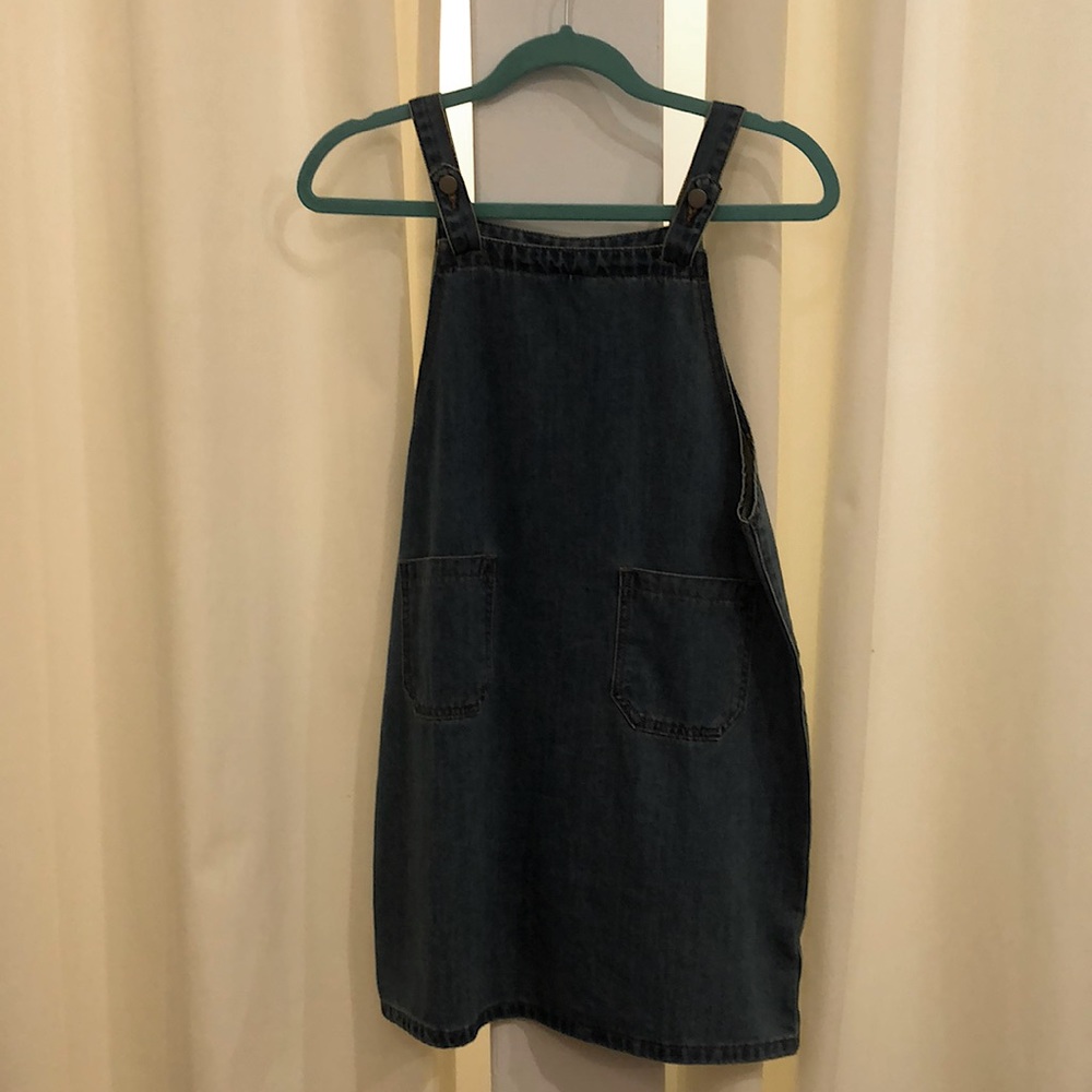 girls denim dress